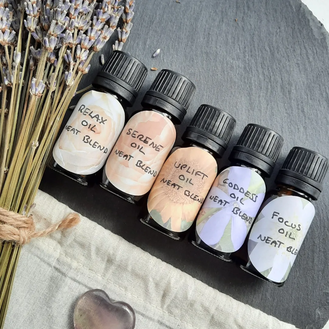 Essential Oil blends also available in rollerballs